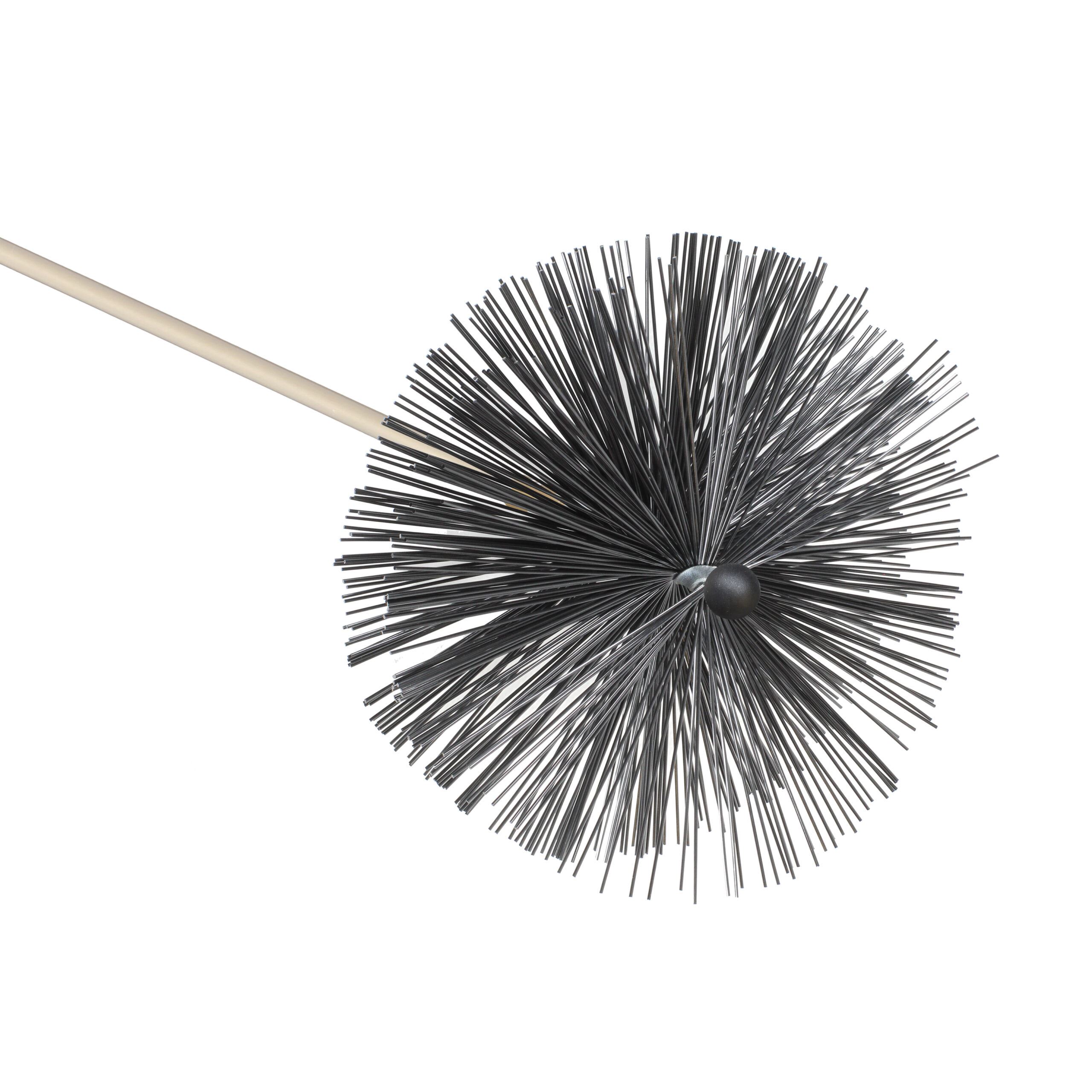 12" Extra Hard Bristle Chimney Brush