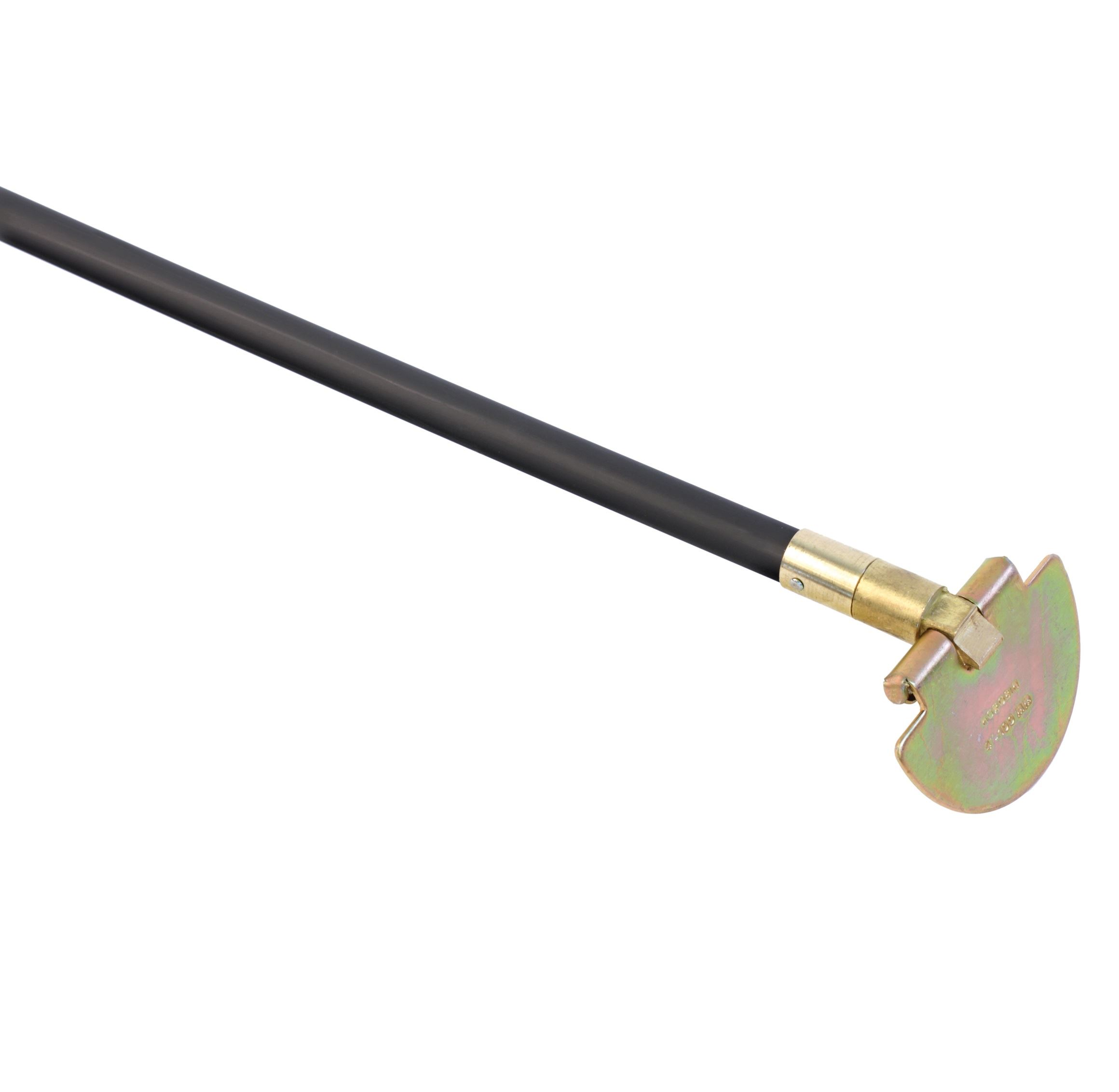 Chimney rod drop scraper