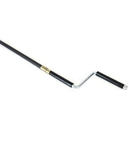 Rotating drain rod handle