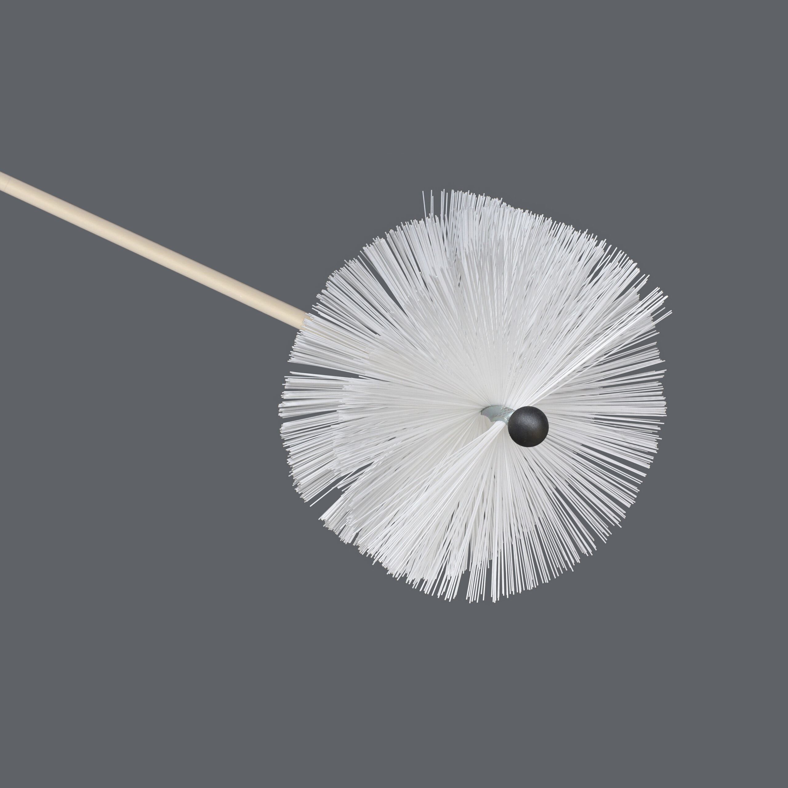 Soft bristle chimney sweeping brush 10 inch