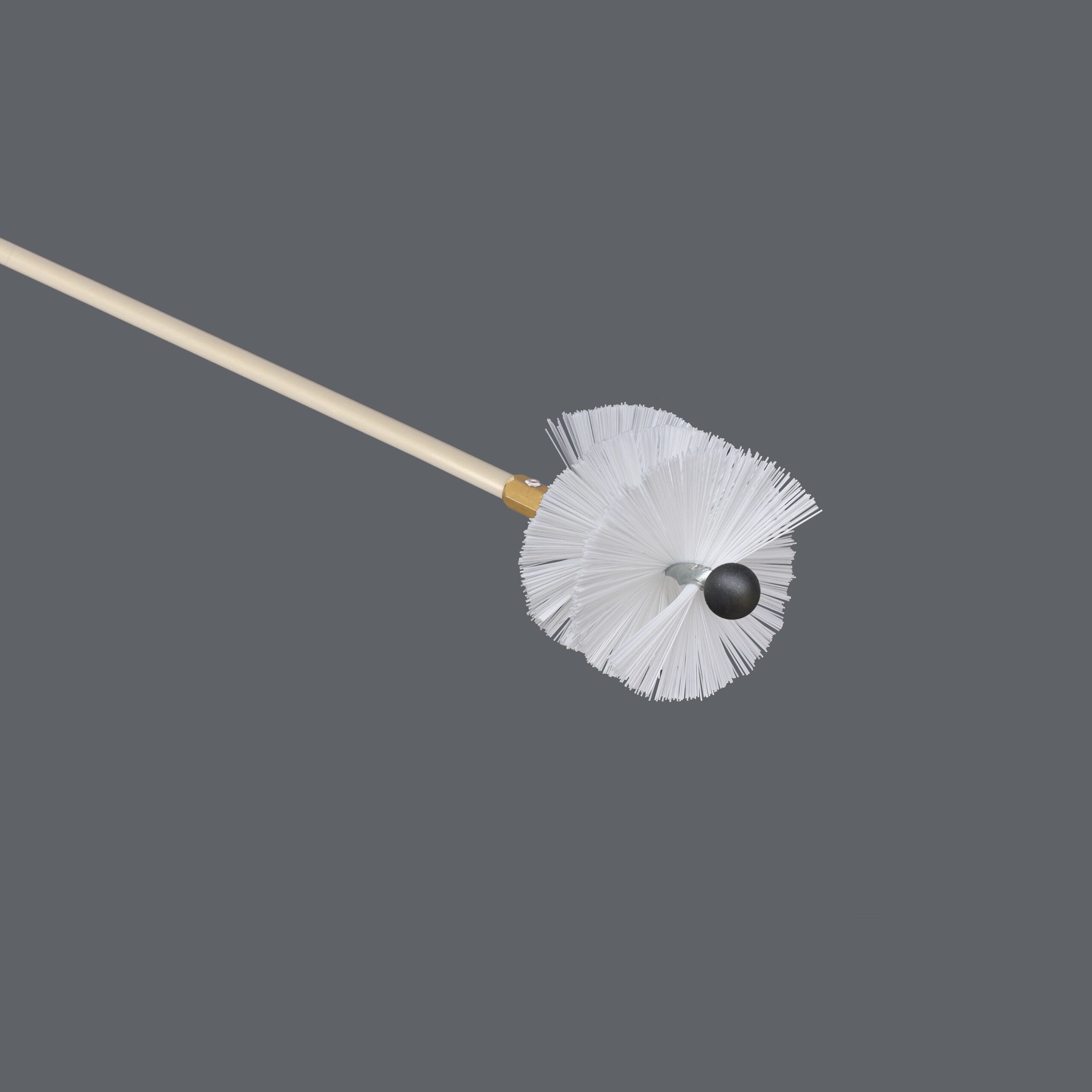 Soft bristle chimney sweeping brush 5 inch