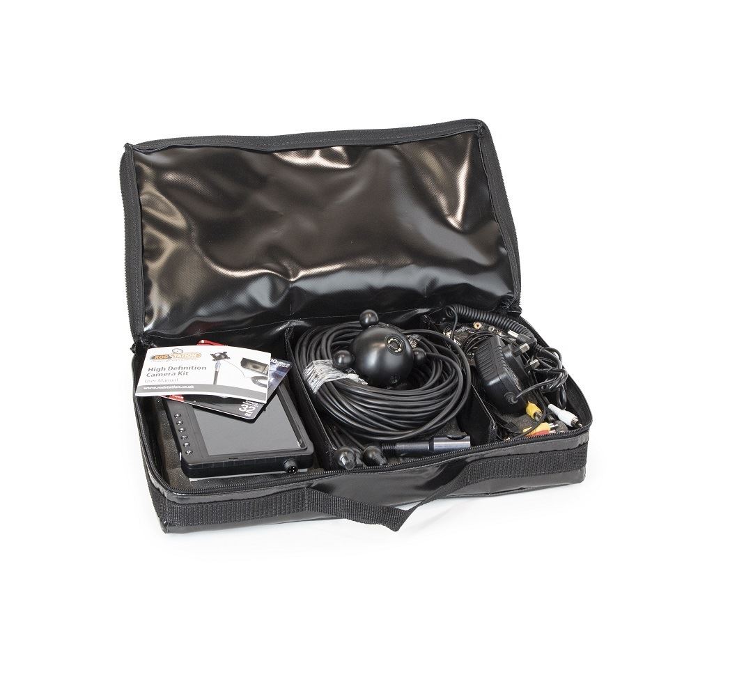 8LED Chimney Camera kit open bag