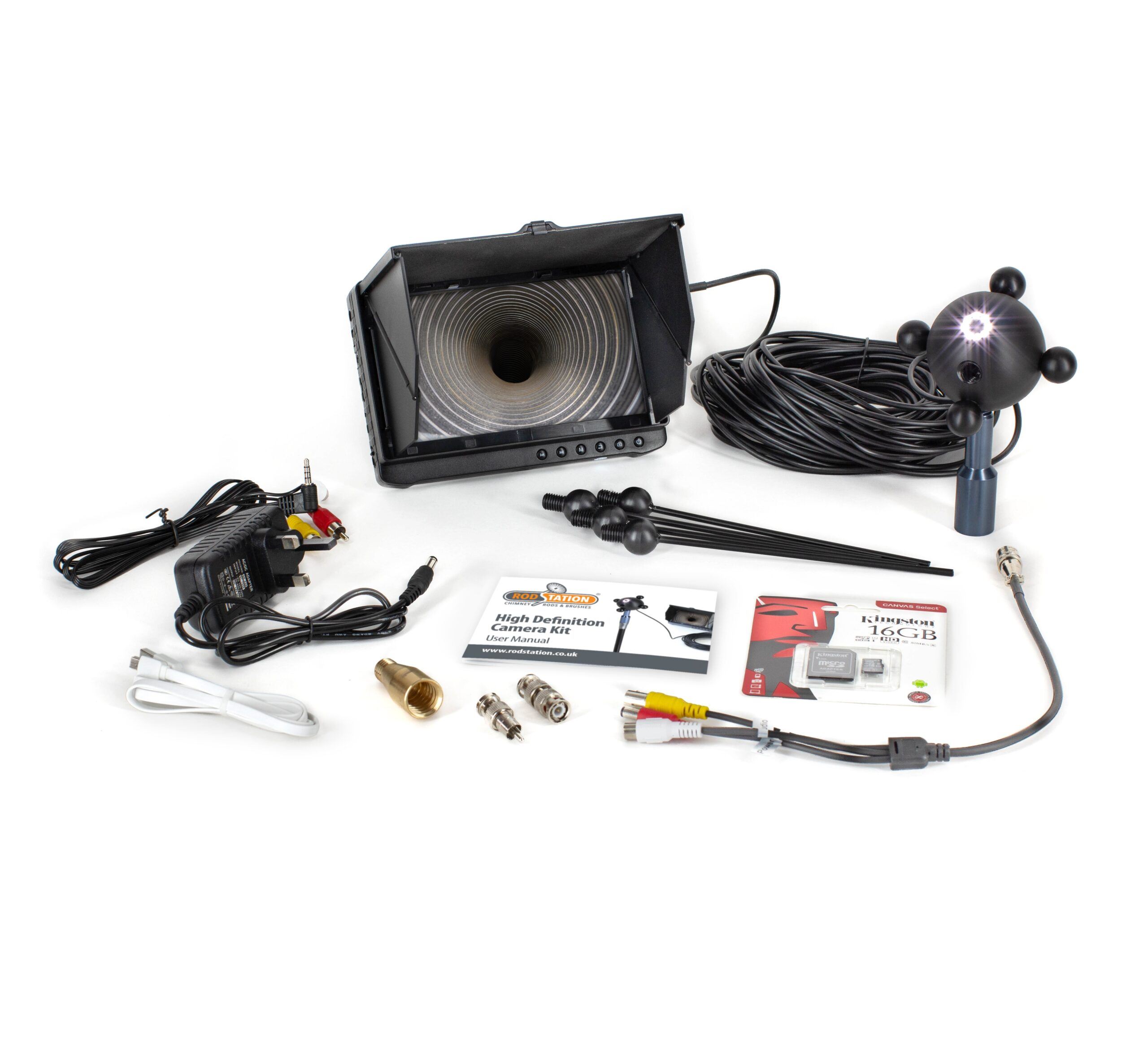 8LED Chimney Camera kit