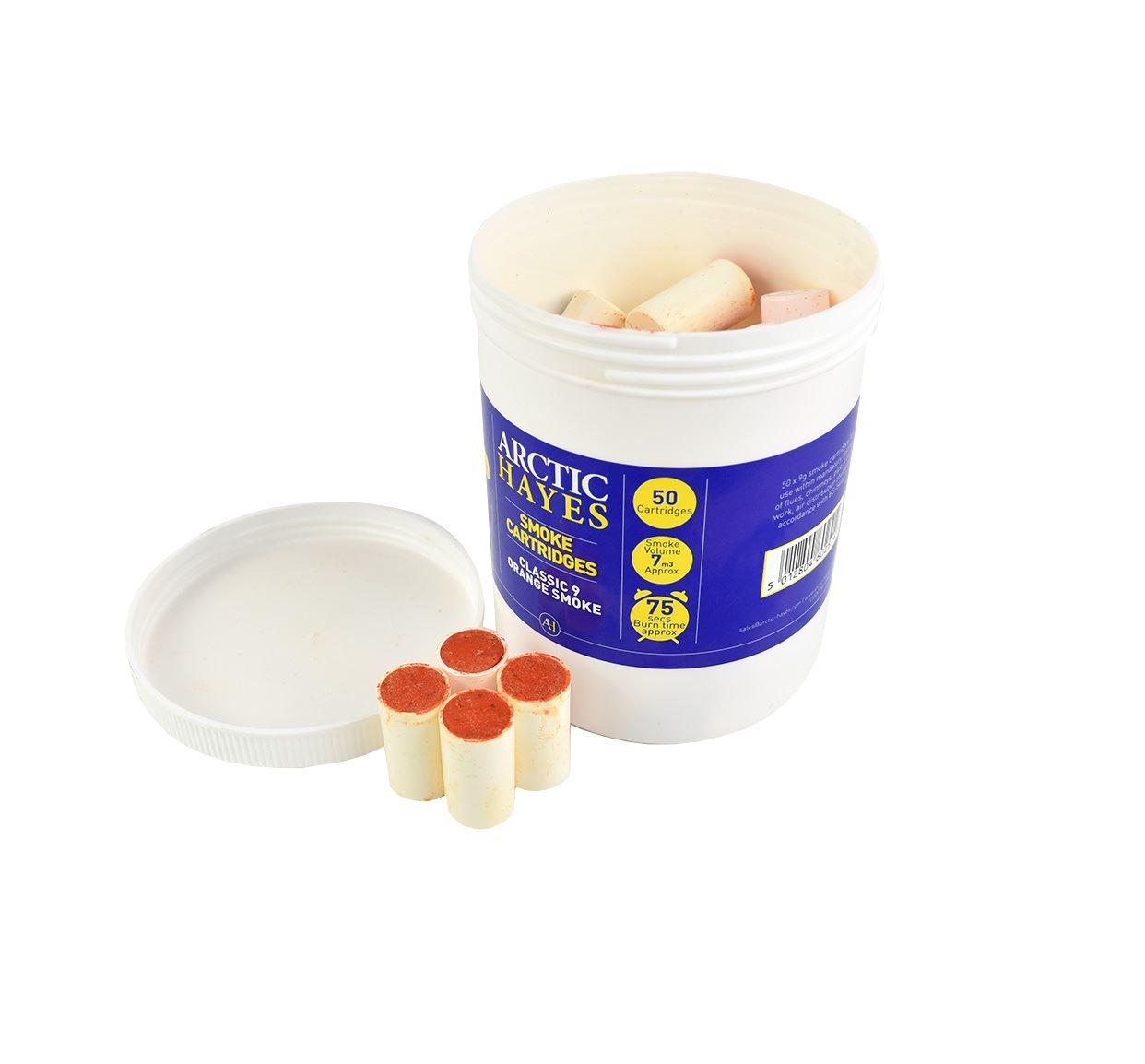 Arctic Hayes Orange Smoke Pellets SPHV50