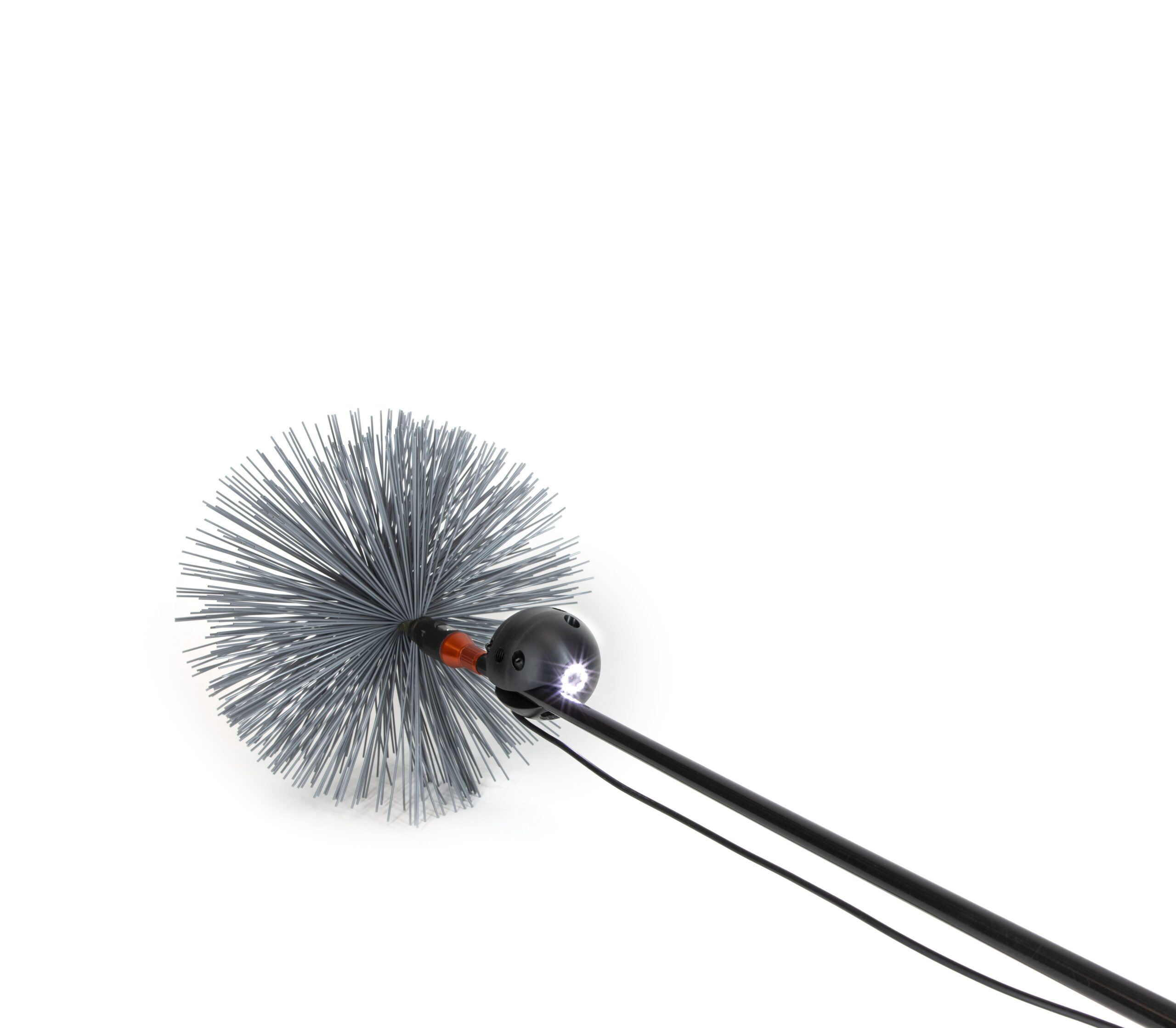 Chimney Camera clip on brush