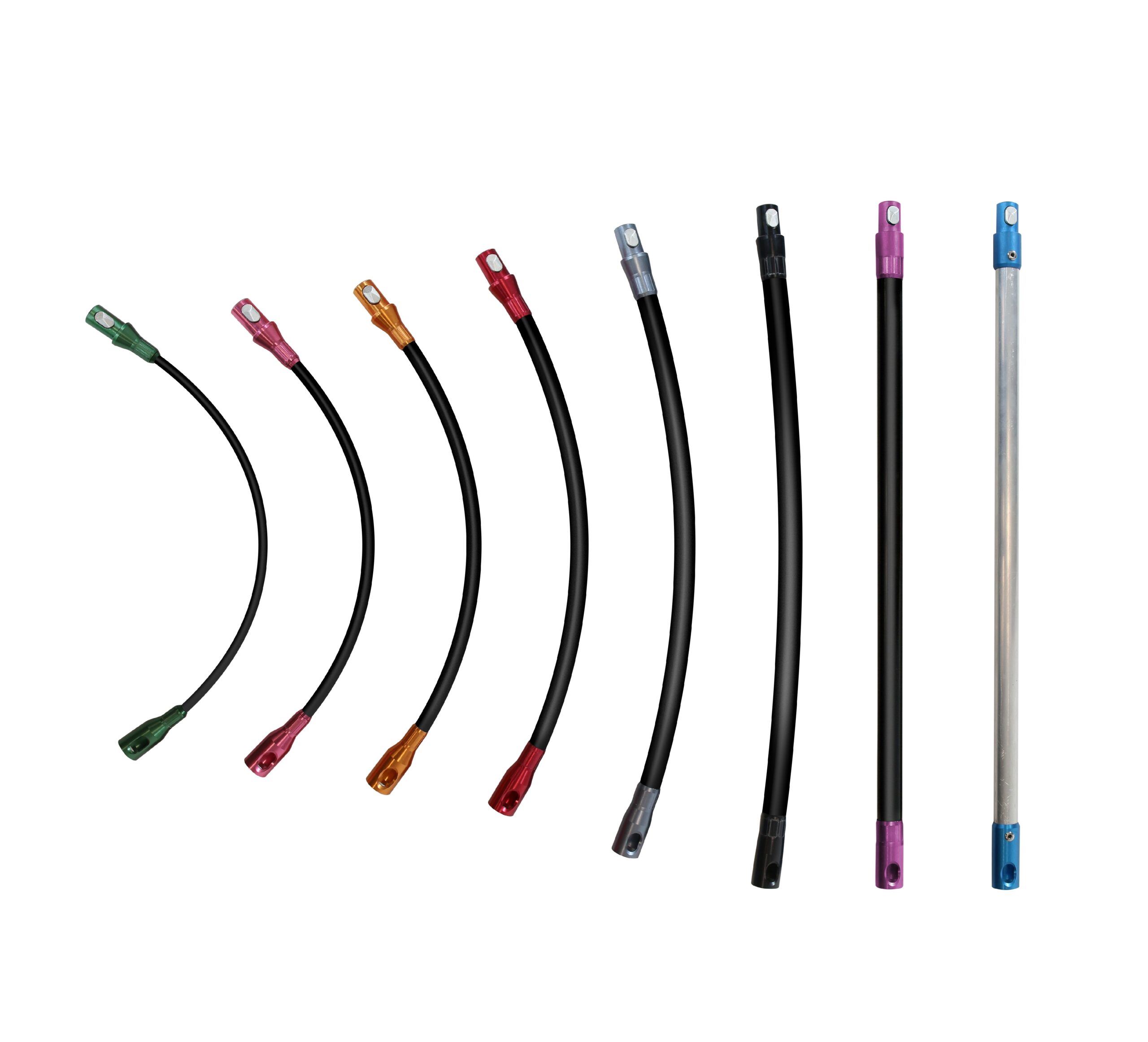 Chimney half rods flexibility scale