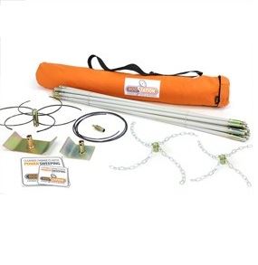 FlueBoss 'Twinclip' Open Fire Powersweeping Kit