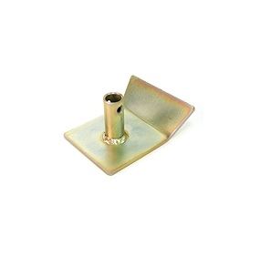 Single angled scraper 12cm x 13.5cm