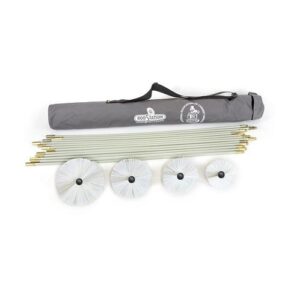 starter Chimney sweeping kit with flexible chimney rods