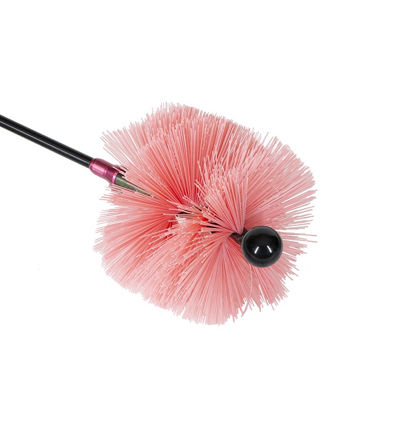 pink 155mm chimney brush