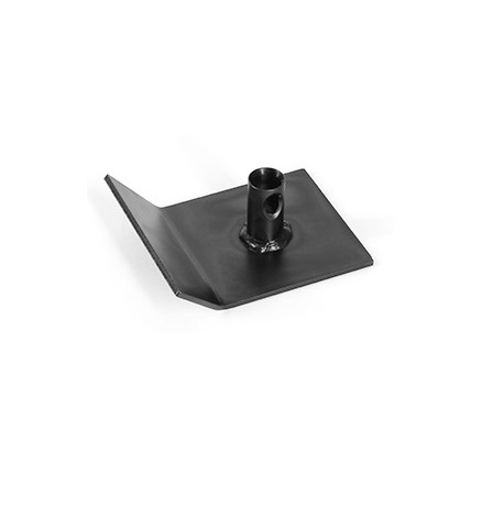 Single angled scraper