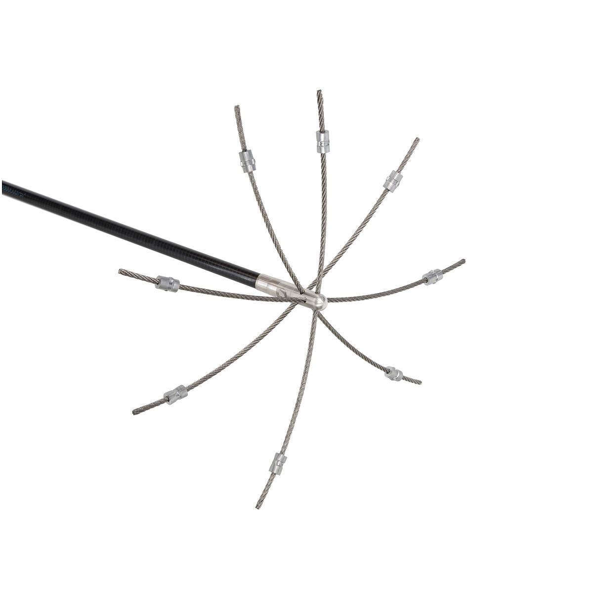 Heavy Duty chimney power cable 50cm on chimney rod